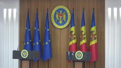 Conferința de presă susținută de Comisarul European pentru politica regională, Corina Crețu și Prim-ministrul Republicii Moldova, Pavel Filip