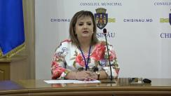 Alegeri Chișinău 2018: Briefingul Consiliului electoral de circumscripție electorală municipală Chișinău nr.1 - situația la deschiderea secțiilor de votare