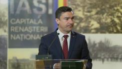 Conferință de presă susținută de Primarul Municipiului Iași, Mihai Chirica