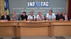 Conferință de presă organizată de un grup de personalități din domeniul culturii, științei, educației și sportului cu tema „În susținerea dlui Ion Ceban la funcția de primar general al municipiului Chișinău”