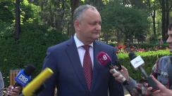 Declarațiile Președintelui Republicii Moldova, Igor Dodon