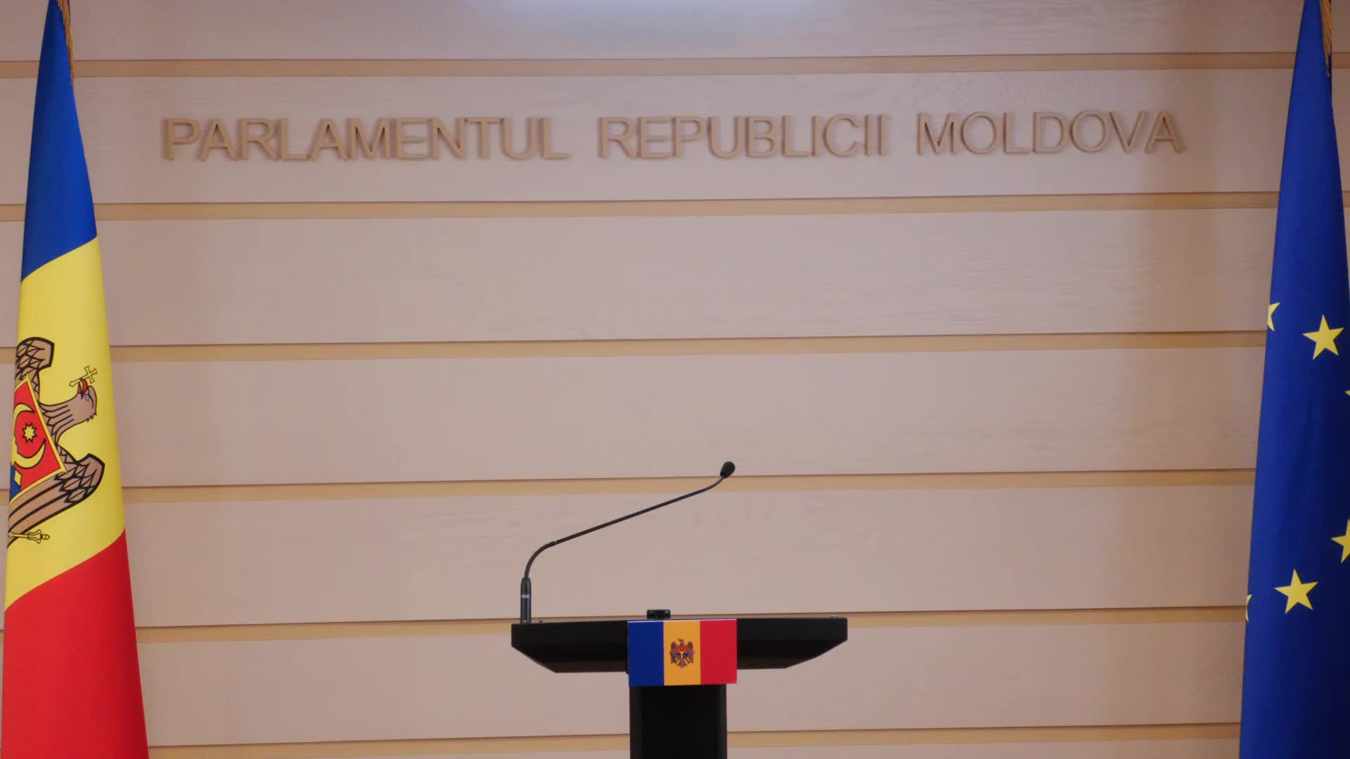 Briefing de presă susținut de către deputatul neafiliat Mark Tkaciuk