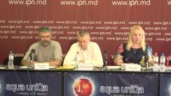 Conferința de presă susținută de victime ale oligarhilor și sistemului judecătoresc cu tema „Judecători complici în atac raider”