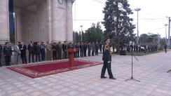 Ceremonia de absolvire a Academiei Militare și primirea gradului de locotenent