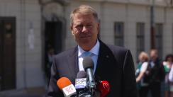 Declarație de presă susținută de Președintele României, Klaus Iohannis 