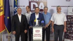 Conferință de presă organizată de Partidul Platforma Demnitate și Adevăr