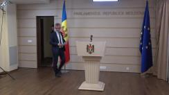 Declarațiile lui Tudor Deliu în timpul ședinței Parlamentului Republicii Moldova din 27 iulie 2018