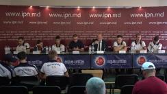 Conferința de presă cu tema „Rezultatele lotului național la Campionatului Mondial de Muaythai rezervat juniorilor, Thialanda: 1 campion mondial, 2 vicecampioni și 4 medalii de bronz”