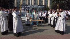 Eveniment de împărțire a bunurilor colectate în cadrul Campaniei „Copil școlarizat - copil protejat”