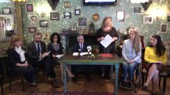 Club de presă organizat de Centrul de Investigații Jurnalistice la tema „Cât de adaptate sunt maternitățile din Republica Moldova la necesitățile femeilor cu dizabilități locomotorii?”