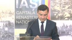 Conferință de presă susținută de primarul municipiului Iași, Mihai Chirica