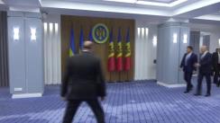 Ședința în plen a delegațiilor Republicii Moldova și Ucrainei