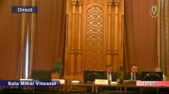 Ședința comisiei juridice, de disciplină și imunități a Camerei Deputaților României din 9 octombrie 2018