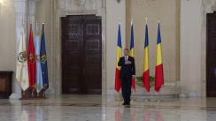 Ceremonia de decorare de către Președintele României, Klaus Iohannis, a unor supraviețuitori ai Holocaustului