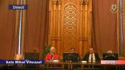 Ședința comisiei juridice, de disciplină și imunități a Camerei Deputaților României din 15 octombrie 2018