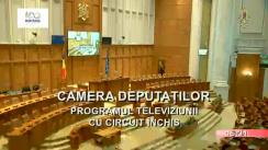 Ședința în plen a Camerei Deputaților României din 22 octombrie 2018