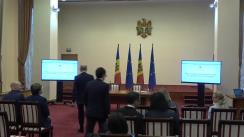 Conferința de presă susținută de prim-ministrul Republicii Moldova, Pavel Filip, și ministrul Finanțelor, Octavian Armașu, privind noua lege a salarizării în sectorul bugetar