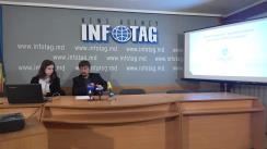 Conferință de presă organizată de Compania „INTELLECT GROUP” cu tema „Rezultatul cercetării sociologice din Găgăuzia”