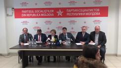 Conferință de presă susținută de către Partidul Socialiștilor din Republica Moldova cu tema „10 obiective prioritare ale Partidului Socialiștilor - cum vom realiza toate acestea”