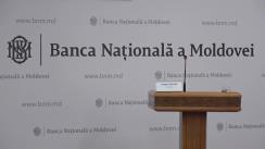 Briefing de presă susținut de guvernatorul Băncii Naționale a Moldovei, Sergiu Cioclea