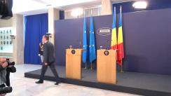 Declarații de presă susținute de Prim-ministrul României, Viorica Dăncilă, și Președintele Parlamentului European, Antonio Tajani