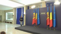 Întâmpinarea prim-ministrului Republicii Moldova, Pavel Filip, de către prim-ministrul României, Viorica Dăncilă