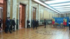 Ceremonia de semnare a unor documente/acorduri bilaterale între România și Republica Moldova