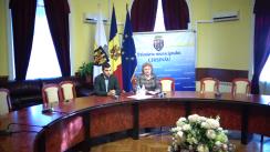 Conferință de presă susținută de consilierii PSRM din Consiliul Municipal Chișinău după ședința săptămânală a serviciilor primăriei Chișinău din 3 decembrie 2018