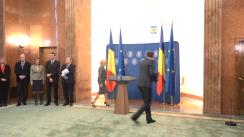 Ceremonia de înmânare a unor acorduri de finanțare atribuite în baza schemei de ajutor de stat 807/2014 pentru stimularea investițiilor cu impact major în economie