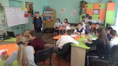 Lecție online eTwinning: elevii gimnaziului Slobozia, Republica Moldova și elevii gimnaziului Sf. Varvara Aninoasa, România