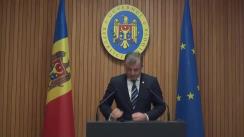 Declarațiile lui Ion Chicu după ședința Guvernului Republicii Moldova din 12 decembrie 2018