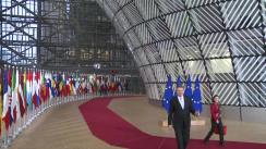 Declarație de presă susținută de Președintele României, Klaus Iohannis, înainte de reuniunea Consiliului European