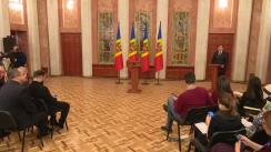 Conferință de presă susținută de Președintele Republicii Moldova, Igor Dodon, de prezentare a bilanțului activității sale pentru perioada de 2 ani de mandat