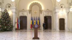 Declarație de presă susținută de Președintele României, Klaus Iohannis, la finalul ședinței Consiliului Suprem de Apărare a Țării