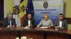 Ședință de lucru convocată de Primarul general interimar al capitalei, Ruslan Codreanu, cu participarea serviciilor municipale responsabile de deszăpezire