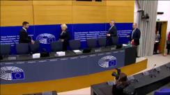 Conferință de presă susținută de Președintele Parlamentului European, Antonio Tajani, și premierul României, Viorica Dăncilă
