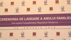 Declarațiile Președintelui Republicii Moldova, Igor Dodon, după ceremonia de inaugurare a anului 2019 – Anul Familiei în Republica Moldova