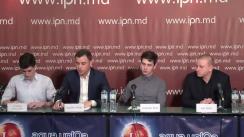 Conferința de presă organizată de A.O. Urmașii lui Ștefan și A.O. Guvernul Tinerilor din Republica Moldova cu tema „Poziția tinerilor din Republica Moldova cu privire la unii candidați înscriși în cursa electorală pentru alegerile parlamentare din 24 februarie 2019”