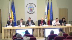 Dezbatere pe tema proiectului de hotărâre privind ridicarea, transportul, depozitarea și eliberarea vehiculelor staționate neregulamentar pe partea carosabilă, organizată de Primăria Generală a Municipiului București
