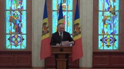 Briefing de presă susținut de Președintele Republicii Moldova, Igor Dodon