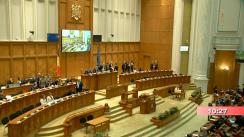 Ședința comună a Camerei Deputaților și Senatului României din 15 februarie 2019. Dezbateri și vot final asupra Proiectelor Legii bugetului de stat și a Legii bugetului asigurărilor sociale de stat pe anul 2019