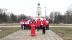 Conferință de presă susținută de Partidul Socialiștilor din Republica Moldova cu tema „Familia tradițională”