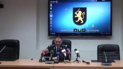 Conferință de presă organizată de Inspectoratul General al Poliției cu privire la măsurile complexe de asigurare a ordinii și securității publice înainte și pe durata alegerilor parlamentare și a referendumului republican consultativ din 24 februarie 2019