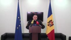 Briefing de presă „Asigurarea ordinii publice și a ordinii de drept pe parcursul zilei alegerilor”