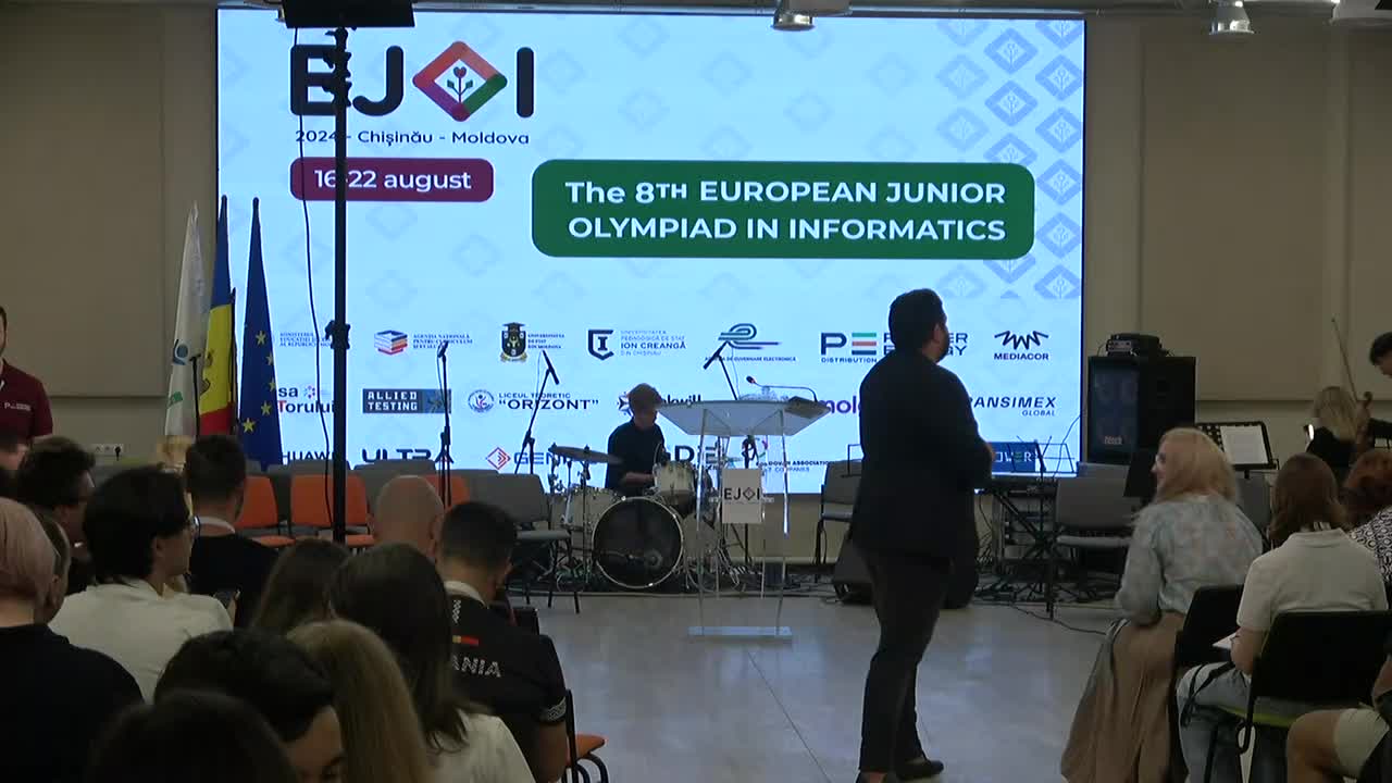 The opening ceremony of the 8th European Junior Olympiad in Informatics