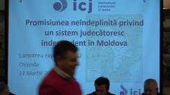 Prezentarea raportului misiunii Comisiei Internaționale a Juriștilor cu privire la independența justiției din Republica Moldova