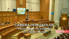 Ședința în plen a Camerei Deputaților României din 27 martie 2019