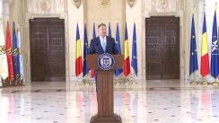 Declarație de presă susținută de Președintele României, Klaus Iohannis