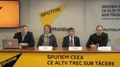 Conferința de presă cu tema „Sport și sănătate pentru toți, o idee unificatoare pentru Moldova”