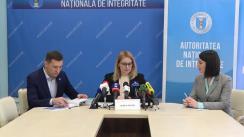 Conferință de presă organizată de Autoritatea Națională de Integritate cu tema „Depunerea declarațiilor anuale de avere și interese personale pentru anul 2018: rezultate oficiale”